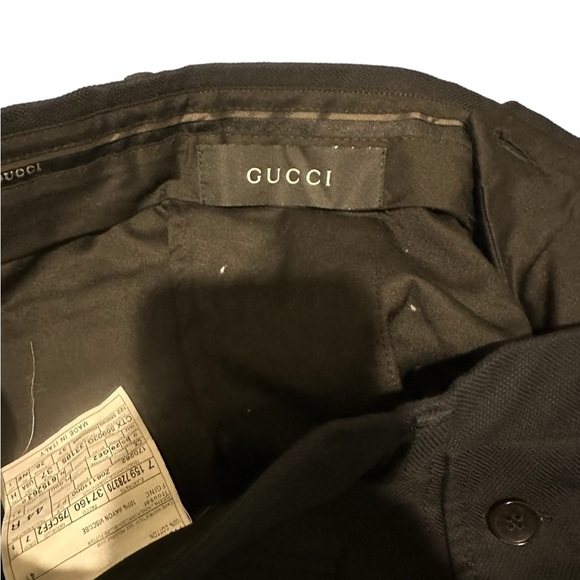 Gucci men black dress pants size 28 - Picture 16 of 16
